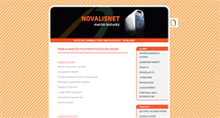 Desktop Screenshot of novalisnet.cz